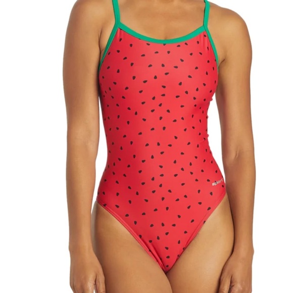 Sporti Watermelon One Piece Bathing Suit - Picture 1 of 8